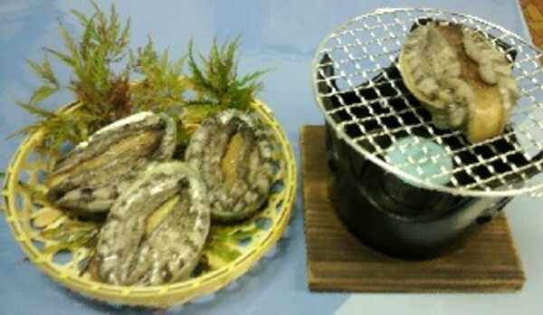 あわびのおどり焼き