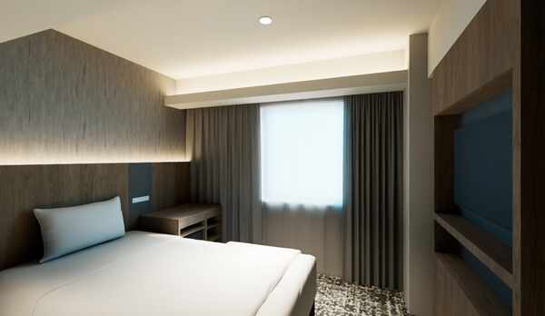 （1）スタンダードシングル（セミダブルベッド）・セミダブル