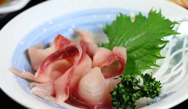 【夕食】鯉のあらい