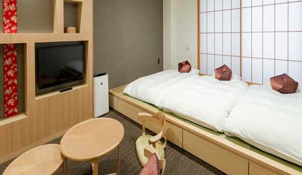 【和室】36㎡~と抜群の広さを誇る当ホテル大人気の和室