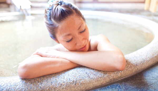 女性露天風呂 琴の湯