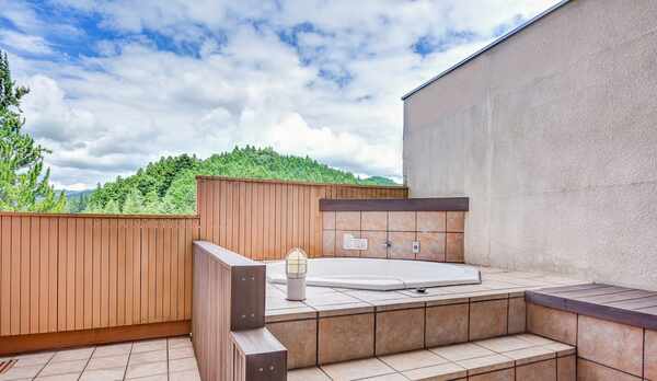 *ジャグジー付スイート／那須の新鮮な空気の中リラックスできる専用ジャグジー