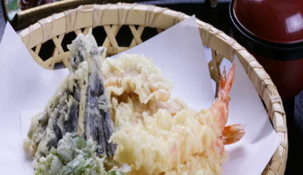 揚げたての天麩羅