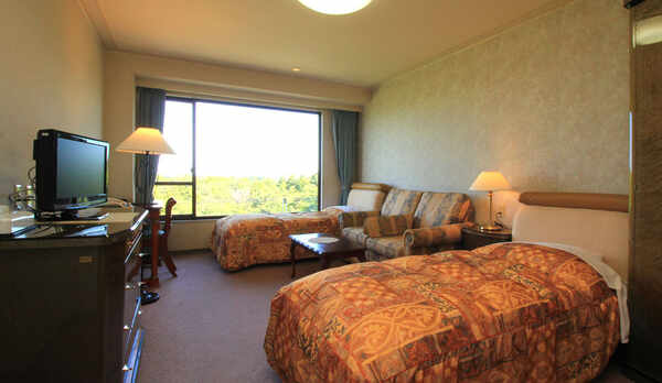 客室◇3室限定のツインルーム（バストイレ、洗面台付）