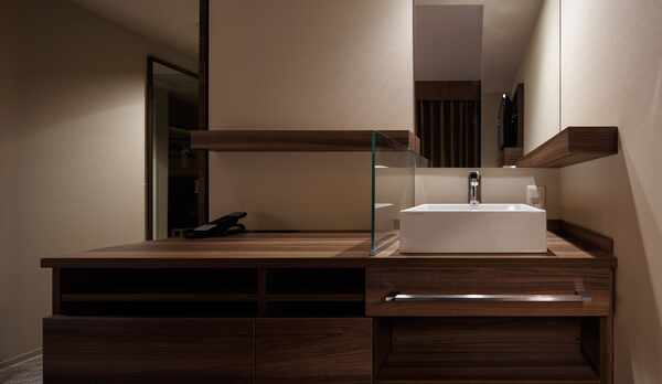 モデレートシングルルーム洗面台(一例).