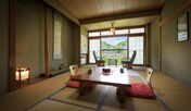 【和室】大自然を満喫できる、木の香りがする落ち着いた和室です。