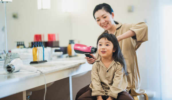 大浴場でリラックス