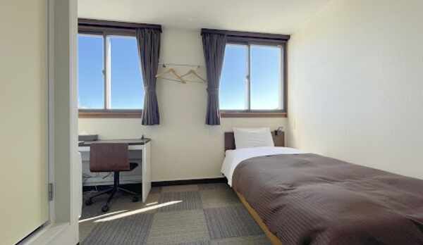 【シングル（インバス）】お問い合わせが多いお部屋です。禁煙タイプは少し広めです。