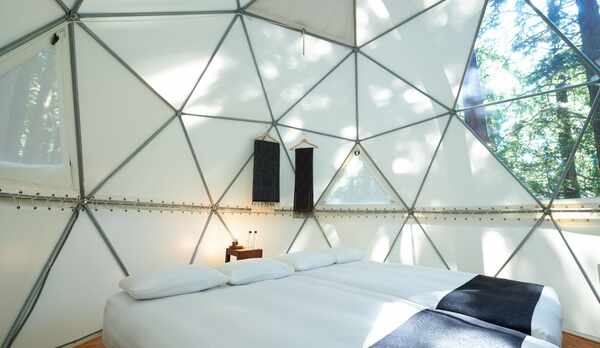球体テント-ツイン 内観