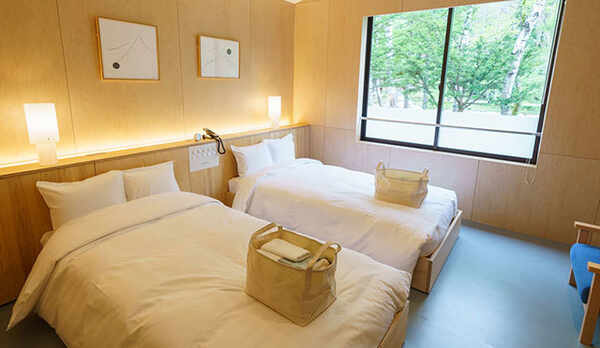 MUKU1とは全く異なるコンセプトで設計されたお部屋をご用意しました。（禁煙）