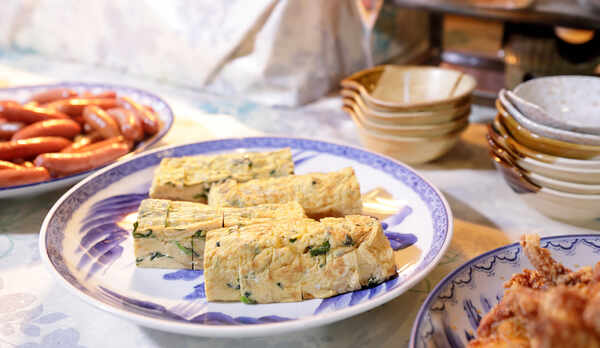 朝食バイキング