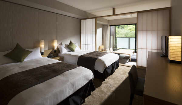 【スタンダード和洋室】ベッドルーム（イメージ画像）