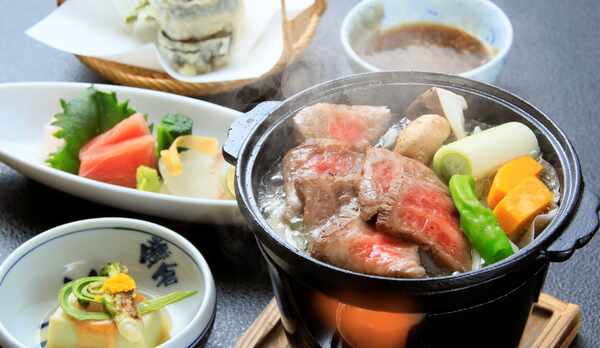 グルメ会席牛ステーキ（イメージ）