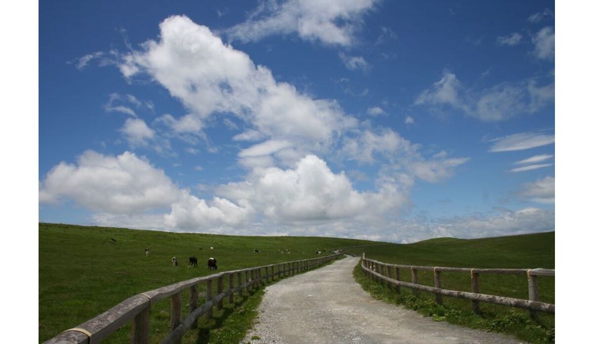 広大な美ヶ原高原