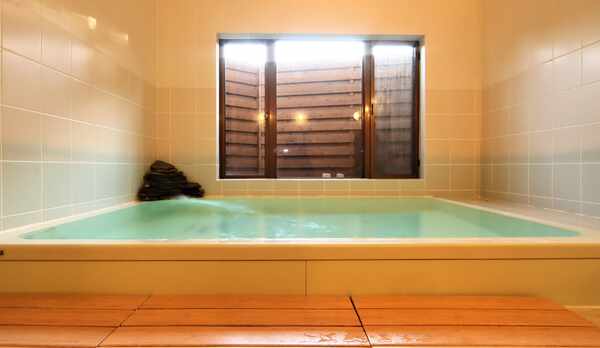 男性用のお風呂-貸切でのご利用も