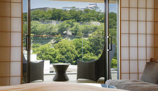 【特別フロア 湯楼】専有露天風呂テラス付和洋室Ａ（一例）