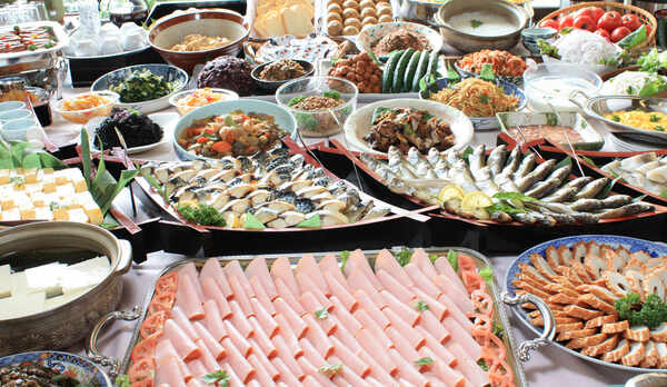 ■朝食バイキング