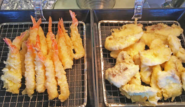 ビュッフェ：揚げたて天ぷら