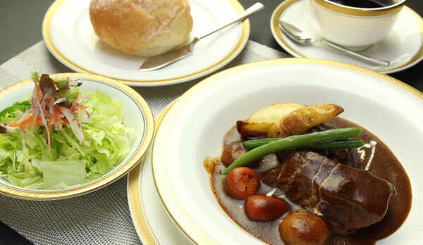 ◆【ランチ料理】とちぎ和牛ビーフシチューコース一例