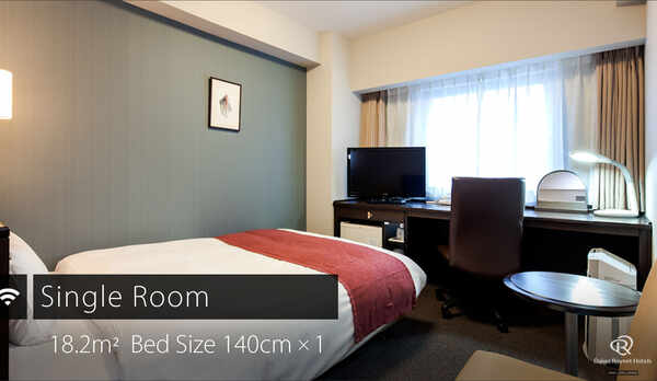 シングルルーム禁煙