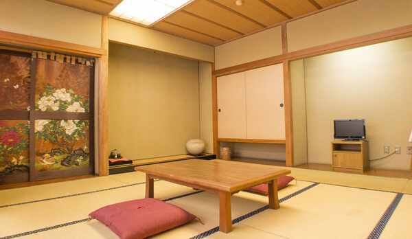 *【和室(例)】人数に見合ったお部屋をご用意しております。足を伸ばせる畳の落ち着く空間。