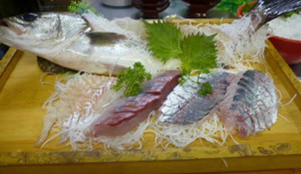 スズキの活き造り