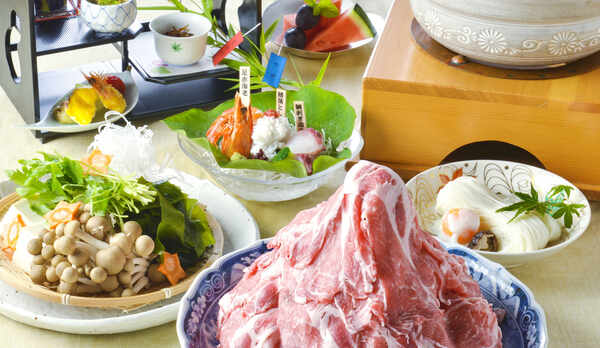 淡路島産えびすポークしゃぶ鍋御膳