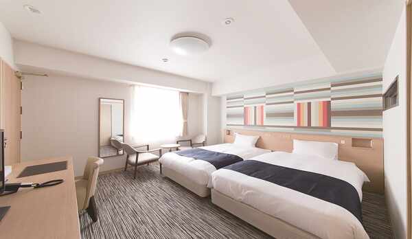 ツインルーム【25㎡・禁煙】