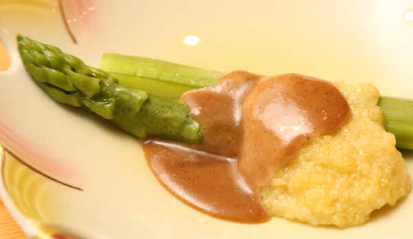 旬野菜ときびとくるみダレ