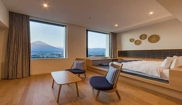 客室：富士ビューデラックスダブルルーム