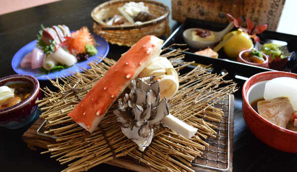 【上州牛＆カニ会席(イメージ)】