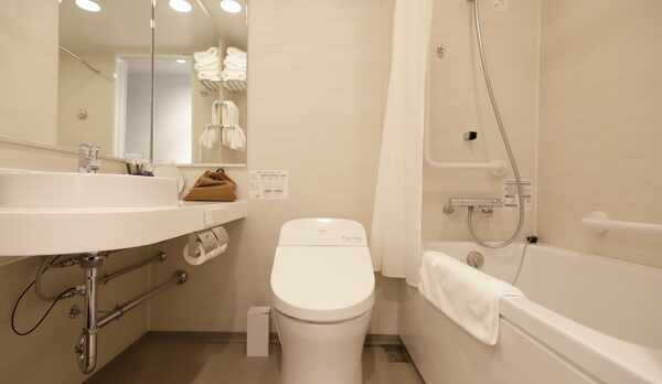 ユニットタイプのバスルーム