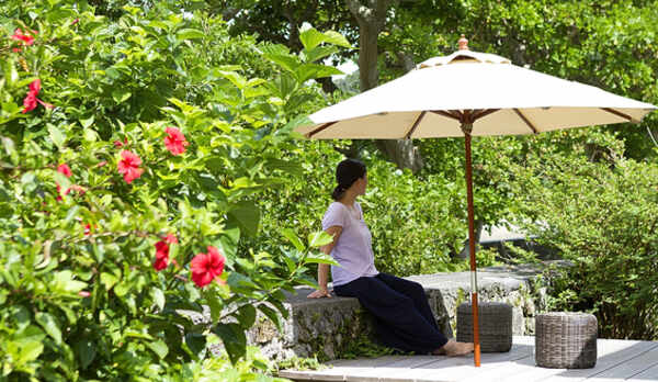 ＜リリーの家＞テラス