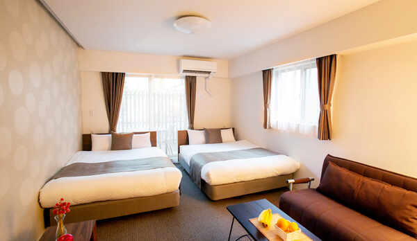 デラックスツイン 専用庭付き