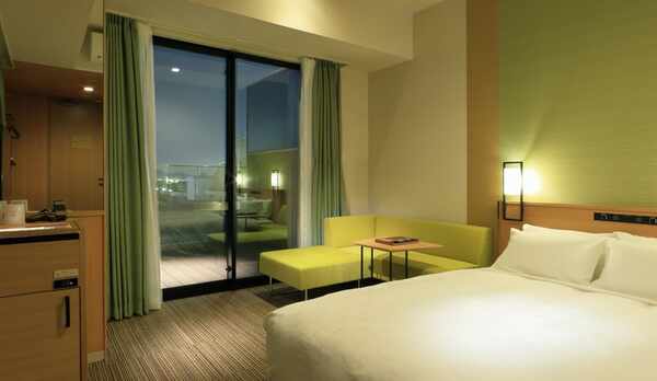 ダブルルームテラス付