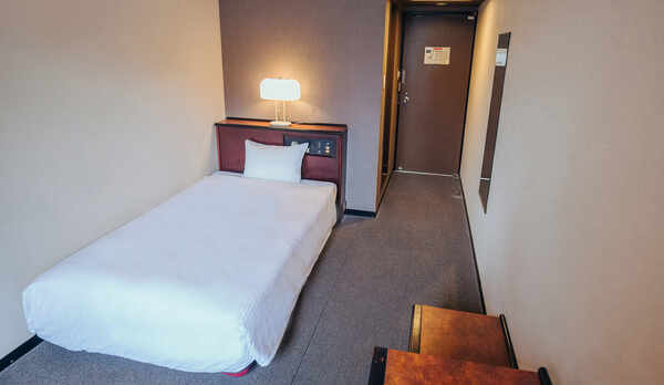 ◆シングルルーム◆広さ15㎡　ベッド幅120㎝