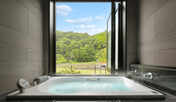 露天風呂付プレミアムヴィラ：内風呂