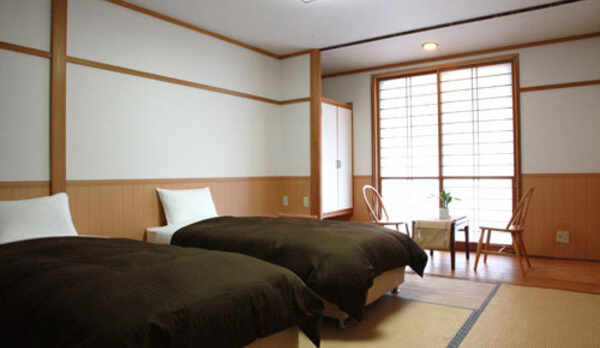 ツインタイプのお部屋になります。