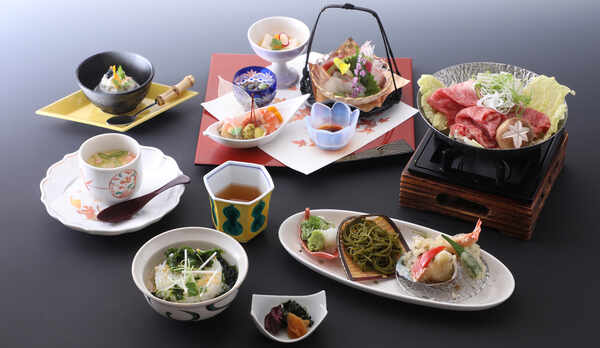 【夕食付プラン】旬菜と尾張牛の会席