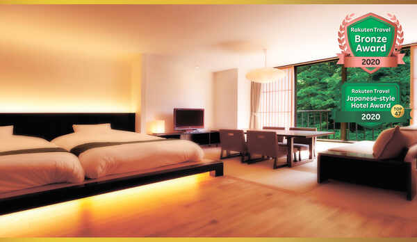 2012年5月リニューアルオープン♪会津モダン和洋室「庄助浪漫亭（ろまんてい）特別室」のイメージ♪