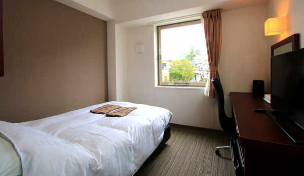 スタンダードなシングルルームです