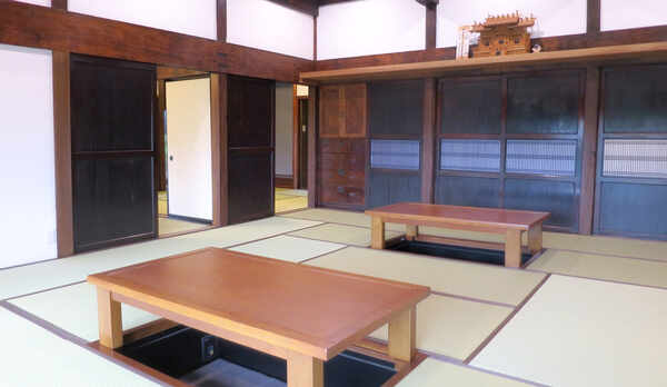 ・【母屋／大広間】掘りごたつで足を伸ばしてほっと一息