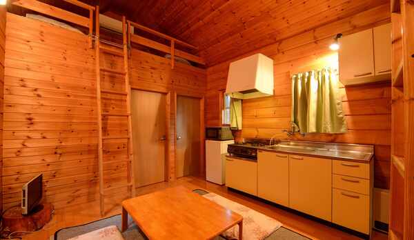 *【ログハウス／N】プチ別荘気分を味わえる、一棟貸切のログハウスです。