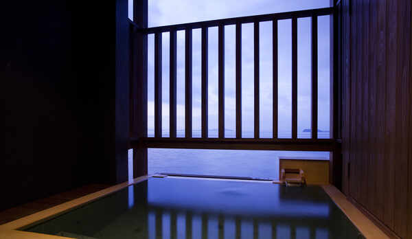 ≪専有露天風呂付和洋室「波瑠香」≫展望露天風呂