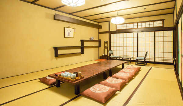 【和室17畳】1階にございます。お風呂に一番近い客室です。