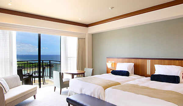 トップフロアツイン・トップフロアオーシャンパティオツイン／オーシャンビュー・43平米