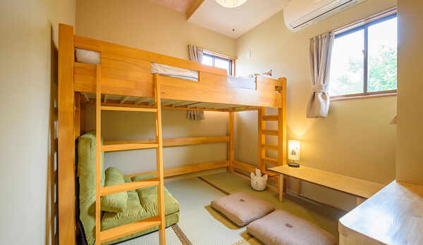 客室　205ちゅーる『ロフトベッド付き和室4.5畳』ロフトベッド