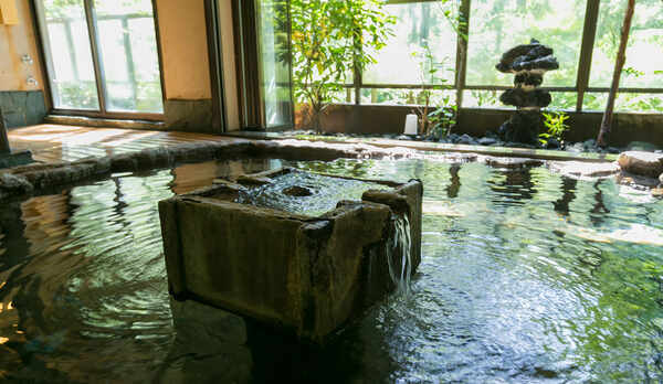 女性大浴場　露天風呂