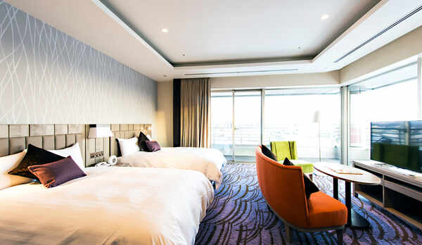 ≪コーナージュニアスイート／ウィング棟（新館）57平米≫バストイレ別・全室バルコニー付