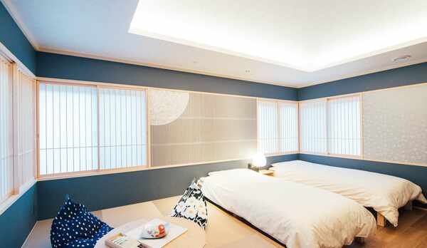 リビング＆寝室（1階月）